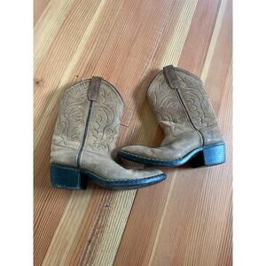 Old West kids cowboy cowgirl boot size 10 ran